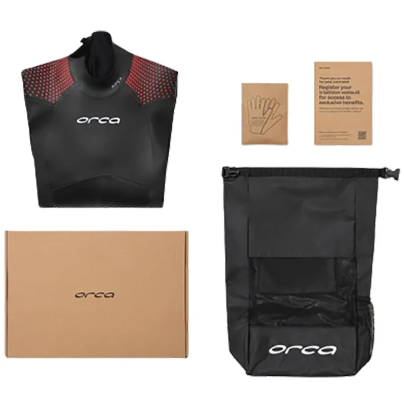 Orca Women's Apex Float Triathlon Wetsuit Red Buoyancy-6